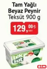 TEKSÜT TAM YAĞLI BEYAZ PEYNİR 900 G